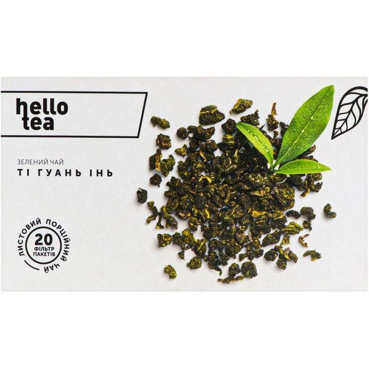 Hello tea Чай зелений  Ті Гуань Інь, 20*2 г (4820208950077) - зображення 1