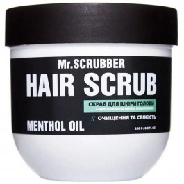 Mr. Scrubber Скраб для шкіри голови та волосся  Hair Scrub Menthol Oil, 250 мл