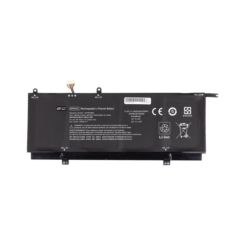 PowerPlant HP Spectre x360 Convertible 13T-AP000 SP04XL 14.8V 4000mAh (NB462216) - зображення 1