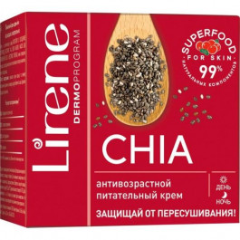 Lirene Поживний крем для лица  Superfood For Skin против морщин, с семенами чиа, 50 мл (5900717742819)