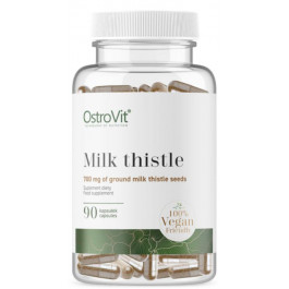 OstroVit Milk Thistle Молочний будяки 90 веганських капсул