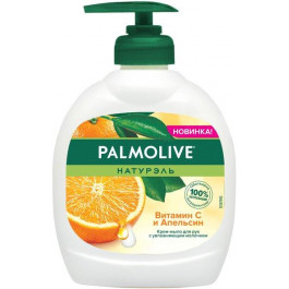 PALMOLIVE Жидкое крем-мыло для рук  Натурэль Витамин C и Апельсин 300 мл (8718951312050)
