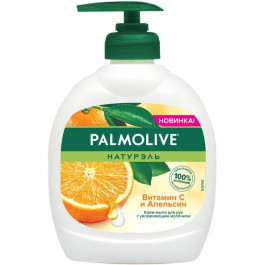   PALMOLIVE Жидкое крем-мыло для рук  Натурэль Витамин C и Апельсин 300 мл (8718951312050)