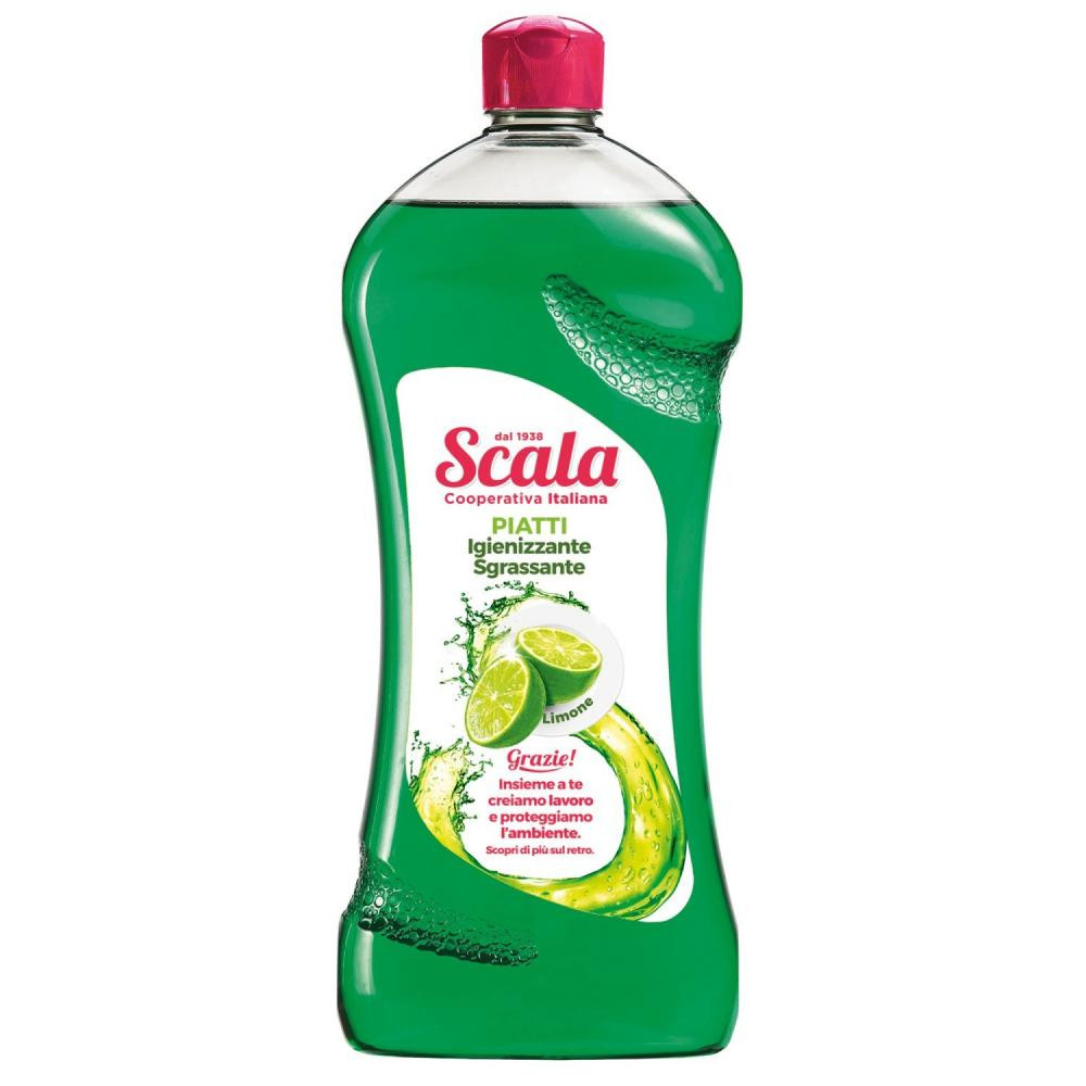 Scala Рідина для ручного миття посуду  Piatti Limone 0,75л (8001490015842) - зображення 1