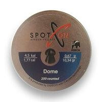  SPOTON Dome 250 шт, 4,5 мм, 0,67 г (29117)
