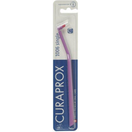 Curaprox Зубная щетка монопучковая  CS 1006 Single & Sulcular 6 мм Сиреневая/розовая (CS 1006-010)