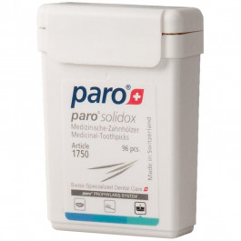 Paro Медицинские двухсторонние зубочистки  solidox 96 шт (7610458017500) (7.1750)