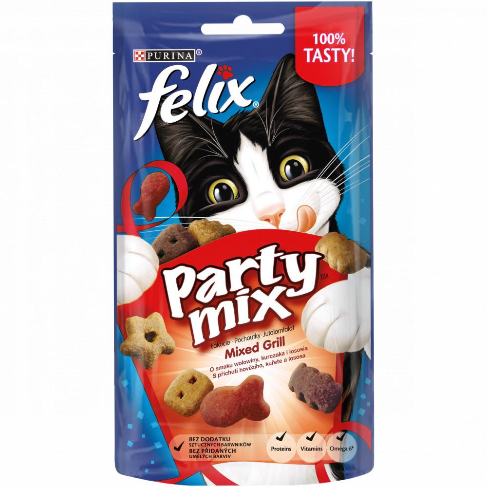 Felix Party Mix Mixed Grill 60 г (7613287631404) - зображення 1