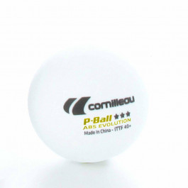 Cornilleau М’ячі для настільного тенісу  P-Ball Ittf білі 3шт