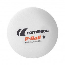 Cornilleau М’ячі для настільного тенісу  P-Ball білі 72шт