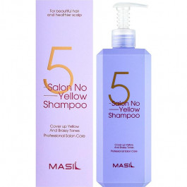 MASIL Шампунь  5 Salon No Yellow Shampoo проти жовтизни волосся 500 мл (8809744061191)