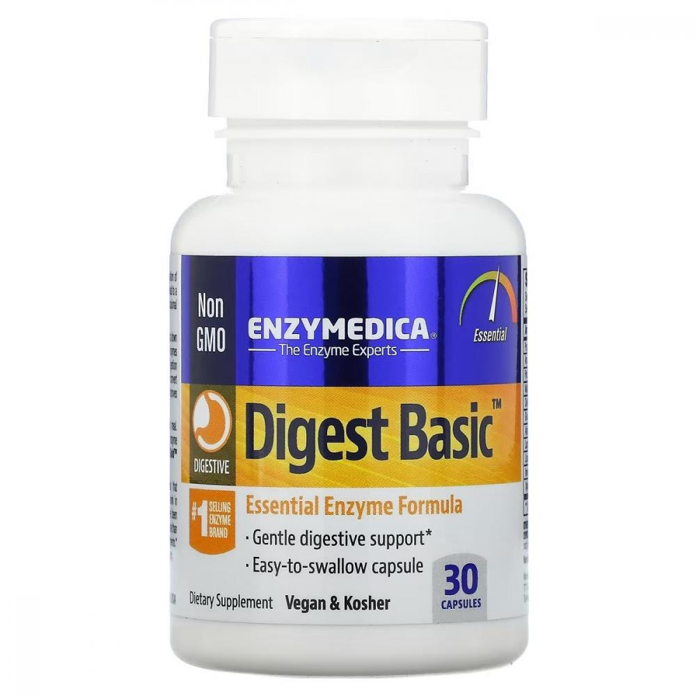 Enzymedica Digest Basic, 30 капсул - зображення 1