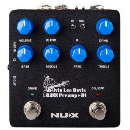 NUX MLD Bass Preamp + DI Pedal (NBP-5)