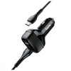 Hoco Z36 Leader 2USB 2.4A + USB Type-C Black - зображення 1