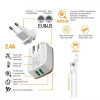 Intaleo TCG242 2USB 2.4 A White + Lightning (1283126477454) - зображення 2