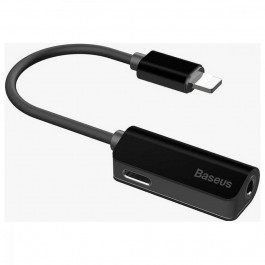 Baseus Lightning - Lightning/AUX 0.1m Black (CALL32-01)