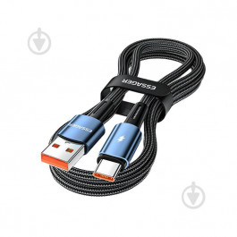 Essager Sunset 120W Charging Cable USB-A to Type-C 1m Blue (EXC120-CG03-P)
