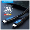 Vention USB Type-C to USB Type-C Quick Charge 1.5m Black (COSBG) - зображення 7