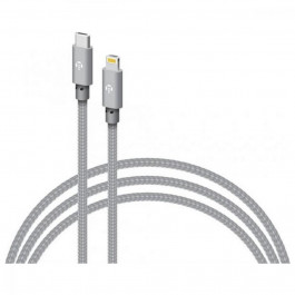 Intaleo CBGNYTL1 USB Type-C to Lightning 30W 1m Grey (1283126559587)