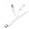 SkyDolphin S57T USB Type-C to USB Type-C PD 18W 1m White (USB-000546) - зображення 2