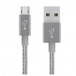 Belkin Mixit UP Metallic USB-A to Micro USB 3m Grey (F2CU021bt10-GRY)