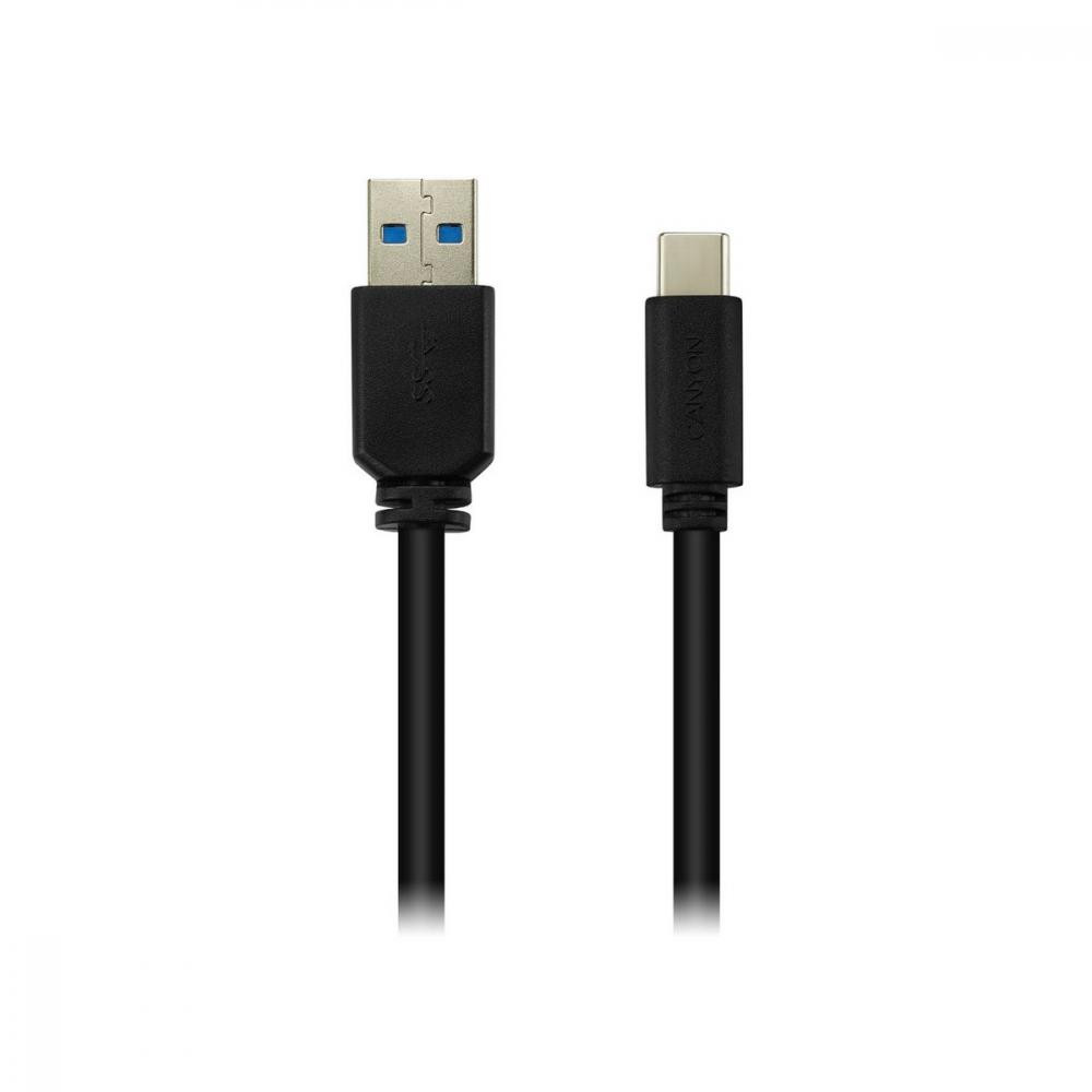 Canyon Charge & Data USB Type-C Black 1m (CNE-USBC4B) - зображення 1