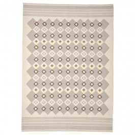 IKEA VAGNAT Тканий килим, кремово-сірий/ручна робота, 170x240 см (805.414.81)