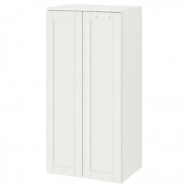 IKEA SMASTAD(793.903.36) гардероб, біла / біла рамка