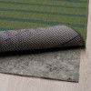 IKEA KORSNING, 305.532.35, Внутрішній тканий килим, зовні, зелена фіалка, смугастий, 80х250 см - зображення 6
