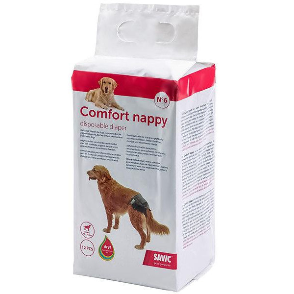 SAVIC Підгузки  Comfort Nappy для собак Т6 - зображення 1