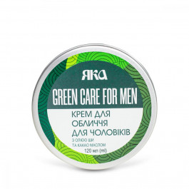 Яка Крем для лица  Green Care For Men для мужчин 120 мл (4820150754181)