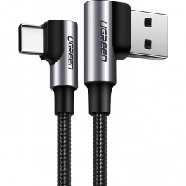UGREEN US176 USB 2.0 to USB Type-C Shell 0.5m Black (20855)