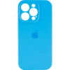 Borofone Silicone Full Case AA Camera Protect for Apple iPhone 15 Pro Max Light Blue (FullAAi15PM-44) - зображення 1