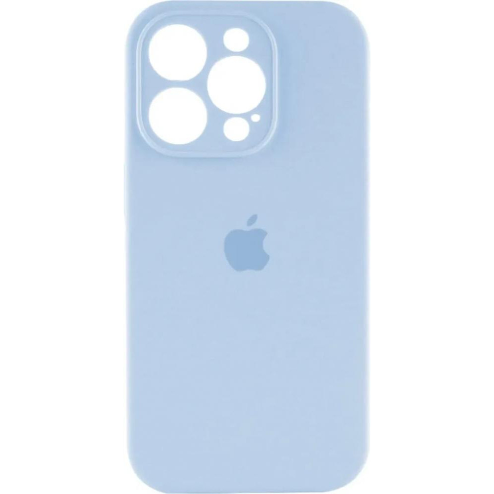 Borofone Silicone Full Case AA Camera Protect for Apple iPhone 13 Pro Max Mist Blue (FullAAi13PM-27) - зображення 1