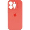 Borofone Silicone Full Case AA Camera Protect for Apple iPhone 14 Pro Max Peach (FullAAi14PM-18) - зображення 1