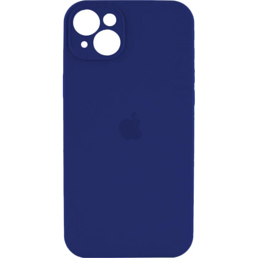 Borofone Silicone Full Case AA Camera Protect for Apple iPhone 14 Navy Blue (FullAAi14-39) - зображення 1