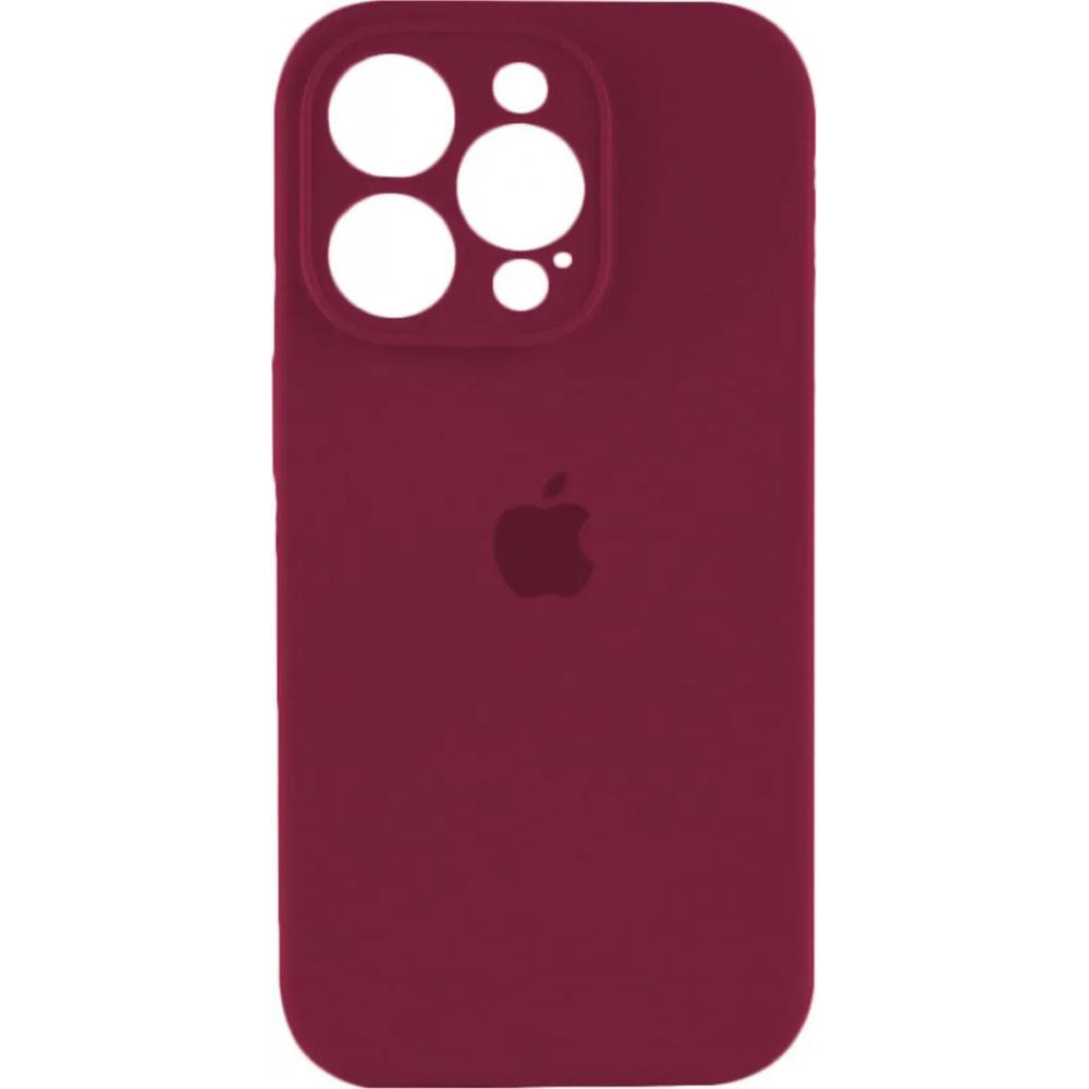 Borofone Silicone Full Case AA Camera Protect for Apple iPhone 13 Pro Max Plum (FullAAi13PM-47) - зображення 1