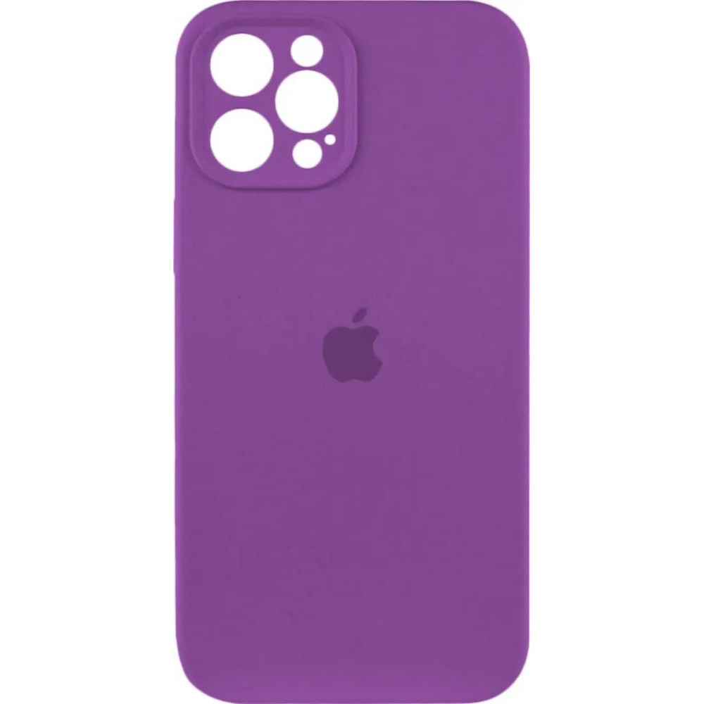 Borofone Silicone Full Case AA Camera Protect for Apple iPhone 12 Pro 19,Purple (FullAAi12P-19) - зображення 1