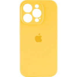 Borofone Silicone Full Case AA Camera Protect for Apple iPhone 15 Pro Max Sunny Yellow (FullAAi15PM-56)