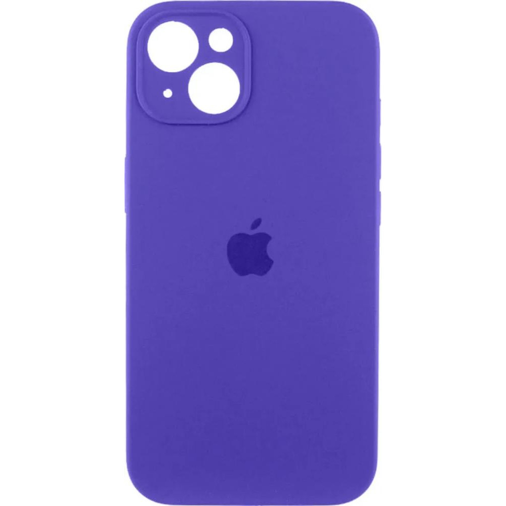 Borofone Silicone Full Case AA Camera Protect for Apple iPhone 14 Dark Purple (FullAAi14-22) - зображення 1