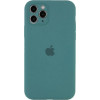 Borofone Silicone Full Case AA Camera Protect for Apple iPhone 12 Pro Pine Green (FullAAi12P-46) - зображення 1