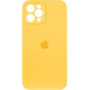 Borofone Silicone Full Case AA Camera Protect for Apple iPhone 12 Pro Sunny Yellow (FullAAi12P-56) - зображення 1