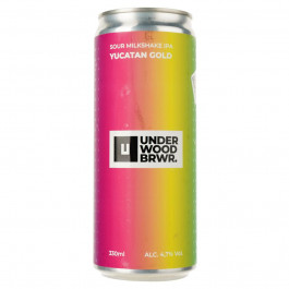 Underwood Brewery Пиво  Yucatan Gold світле н/ф з/б, 0,33 л (4820224360638)