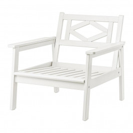 IKEA BONDHOLMEN Садове крісло, білий/бежевий (605.581.61)