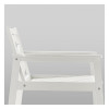 IKEA BONDHOLMEN Садове крісло, білий/бежевий (605.581.61) - зображення 3