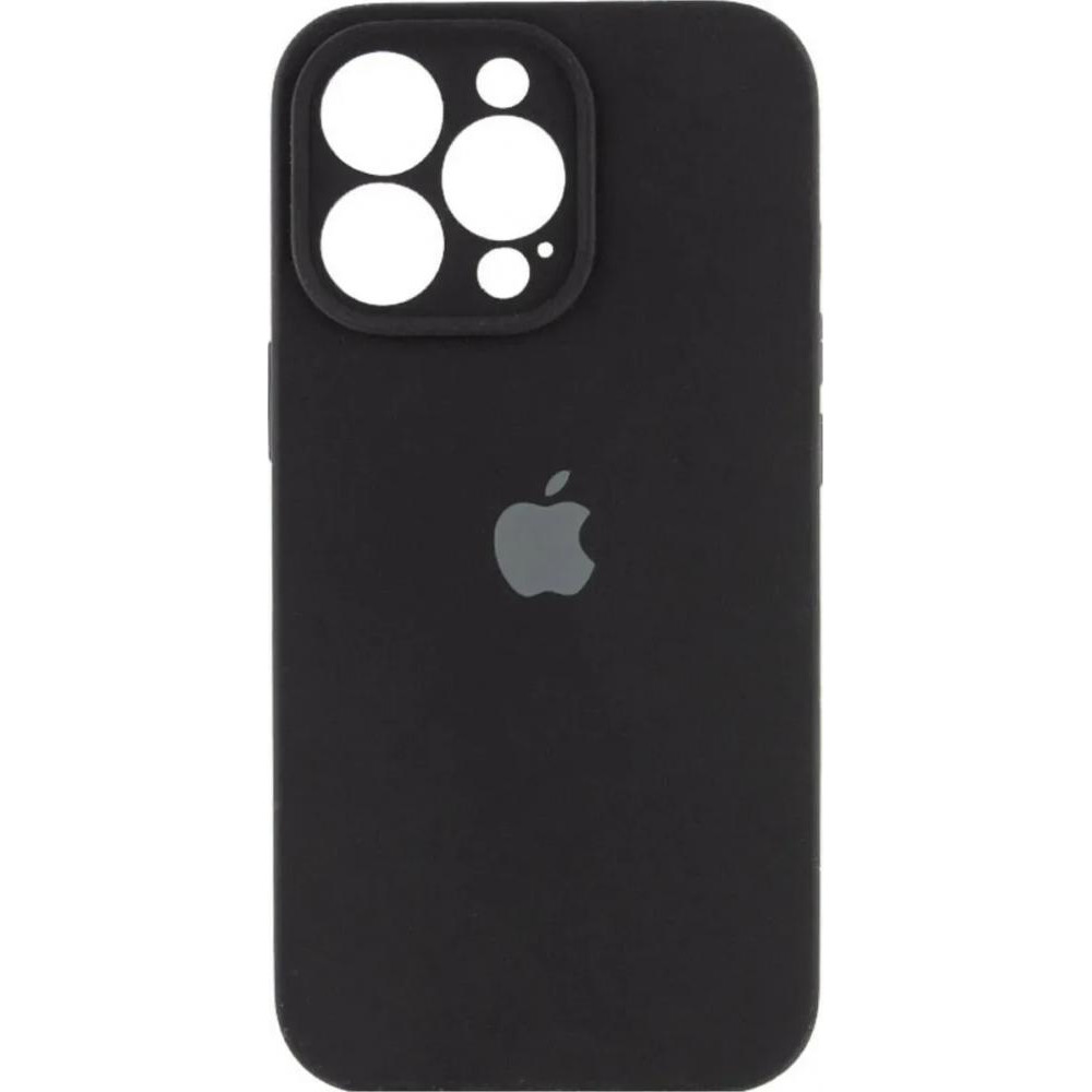 Borofone Silicone Full Case AA Camera Protect for Apple iPhone 15 Pro Black (FullAAi15P-14) - зображення 1