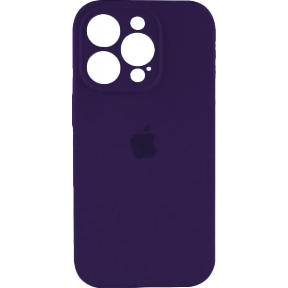 Borofone Silicone Full Case AA Camera Protect for Apple iPhone 13 Pro Max Berry Purple (FullAAi13PM-59) - зображення 1