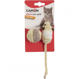 Camon Іграшка для котів  Мишка та м'яч, в асортименті (8019808123066)
