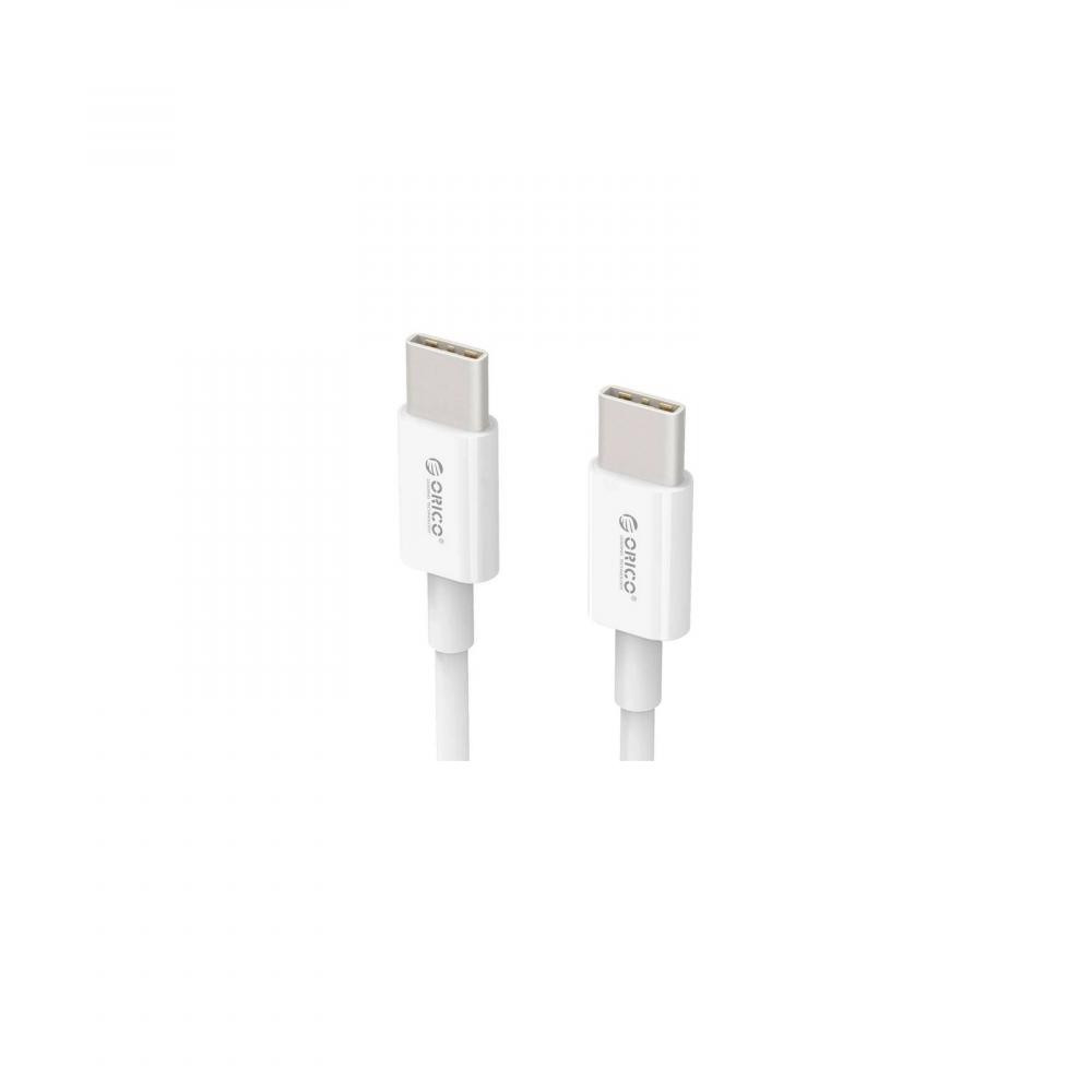 Orico USB Type-C to USB Type-C 100W 1m White (CA913381) - зображення 1