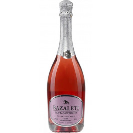 Bazaleti Вино ігристе  рожеве напівсолодке 11.5%, 750 мл (4867616022637)